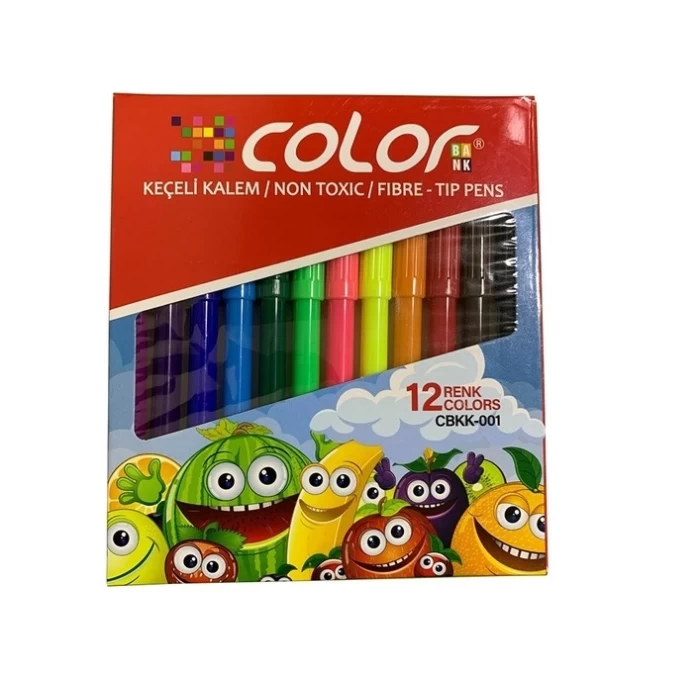 Colorbank Keçeli Kalem 12li 269297