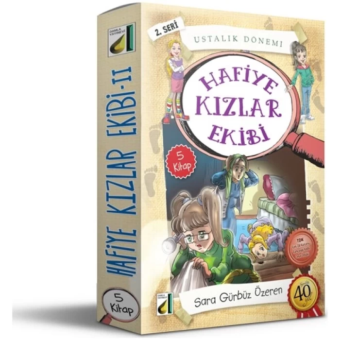 Damla Hafiye Kızlar Ekibi 2. Seri Ustalık Dönemi (5 Kitap)