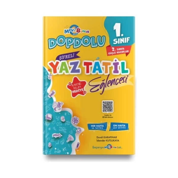 Evrensel 1.Sınıf Mavi Boncuk şifreli Yaz Tatil Eğlencesi