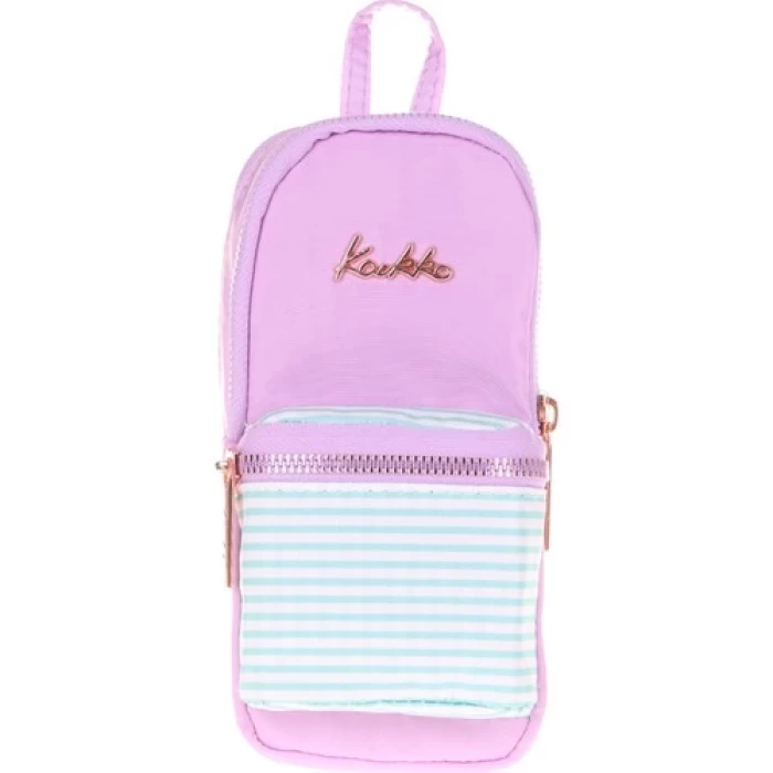 Kaukko Soft Florak Junıor Bag Kalem Çantası Viole K2441