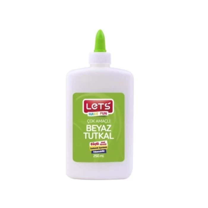 Lets Çok Amaçlı Beyaz Tutkal 250 Ml L-10150