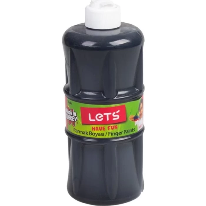 Lets Parmak Boyası 500 Ml Siyah L-5009