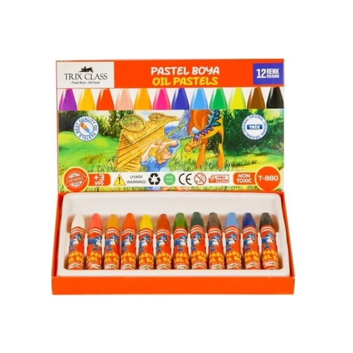 Lıfen Pastel Boya Trıx 12 Lı