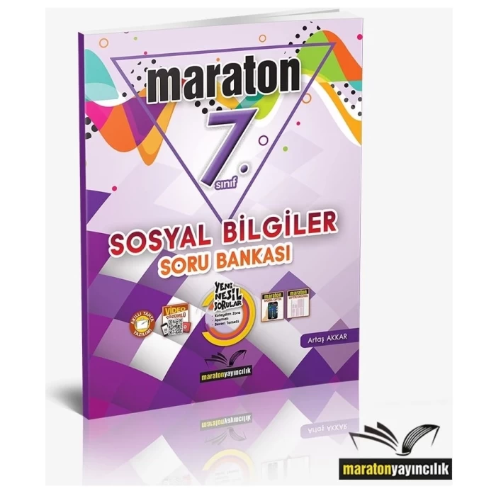 Maraton 7.Sınıf Sosyal Bilgiler Soru Bankası 2022