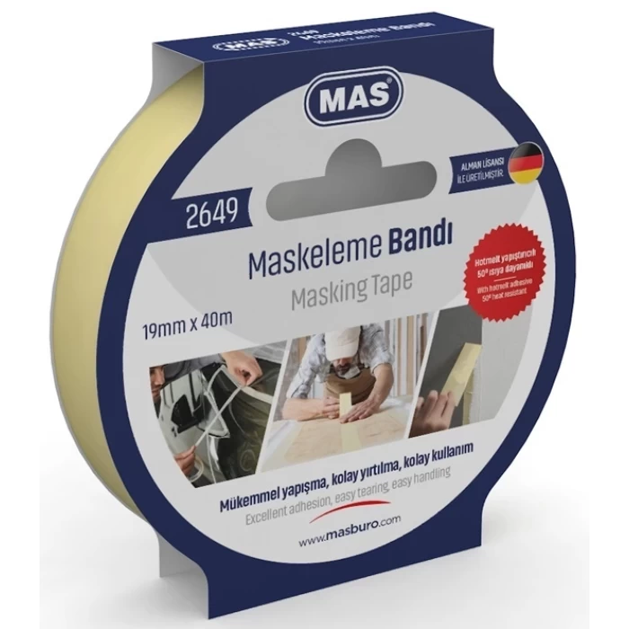 Mas Maskeleme Bandı 19x40mm 2649