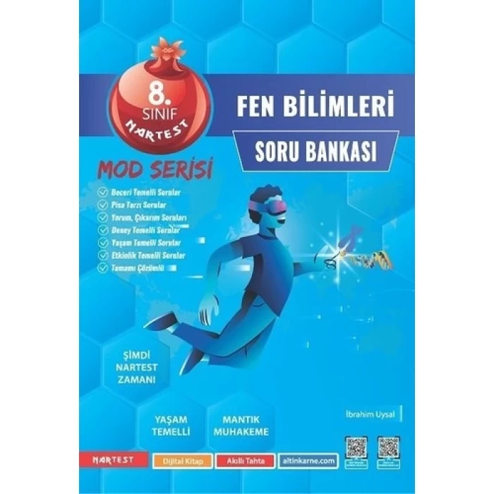 Nartest 8.Sınıf Mod Fen Bilimleri Soru Bankası