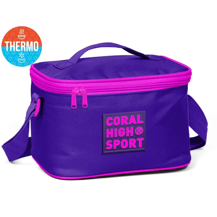 Yaygan Coral High Sport Mor Pembe Thermo Beslenme Çantası 22805