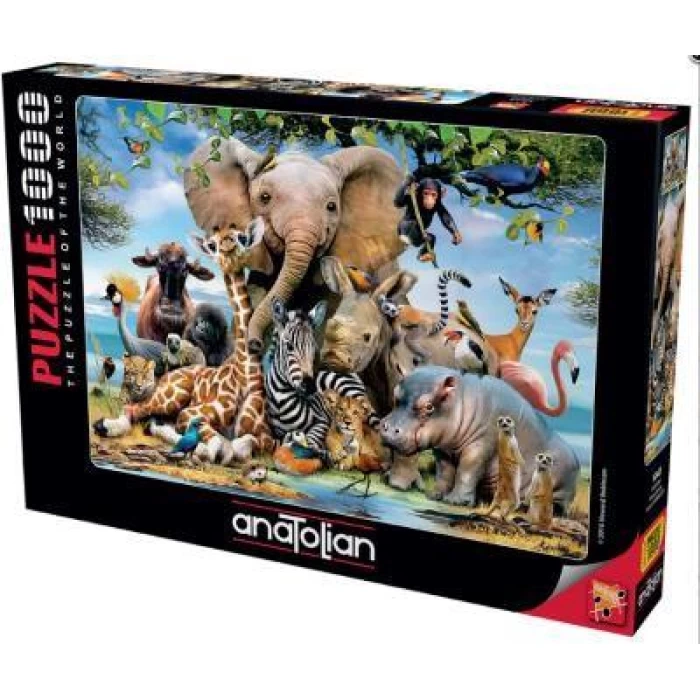 Anatolian Puzzle 1000 Parça Gülümse / Africa Smile Ana.1043