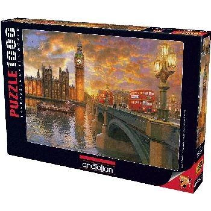 Anatolian Puzzle 1000 Parça LondraDa Günbatımı / Westminster Sunset Ana.1023