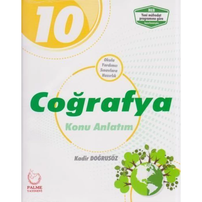 Palme 10.Sınıf Coğrafya Konu Anlatımlı 2019