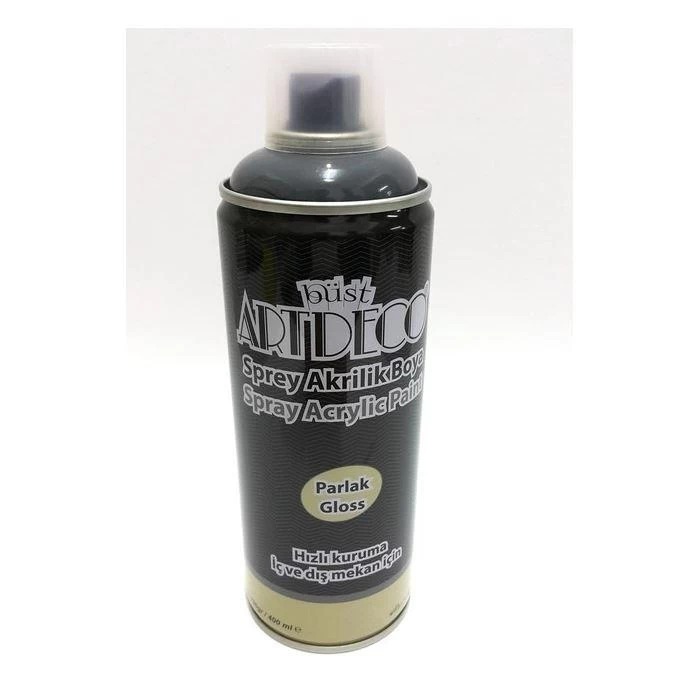 Artdeco Akrilik Sprey Boya 400ml Koyu Gri 760