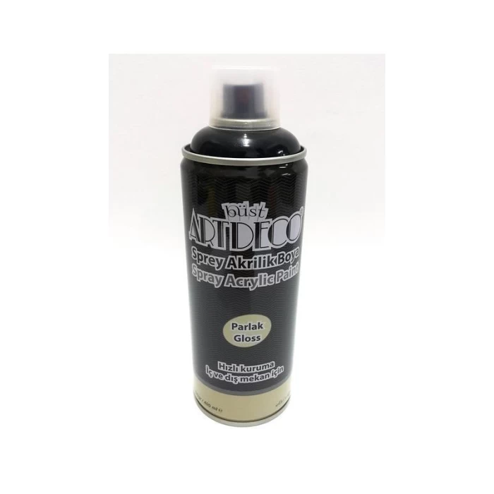 Artdeco Akrilik Sprey Boya 400ml Siyah 790