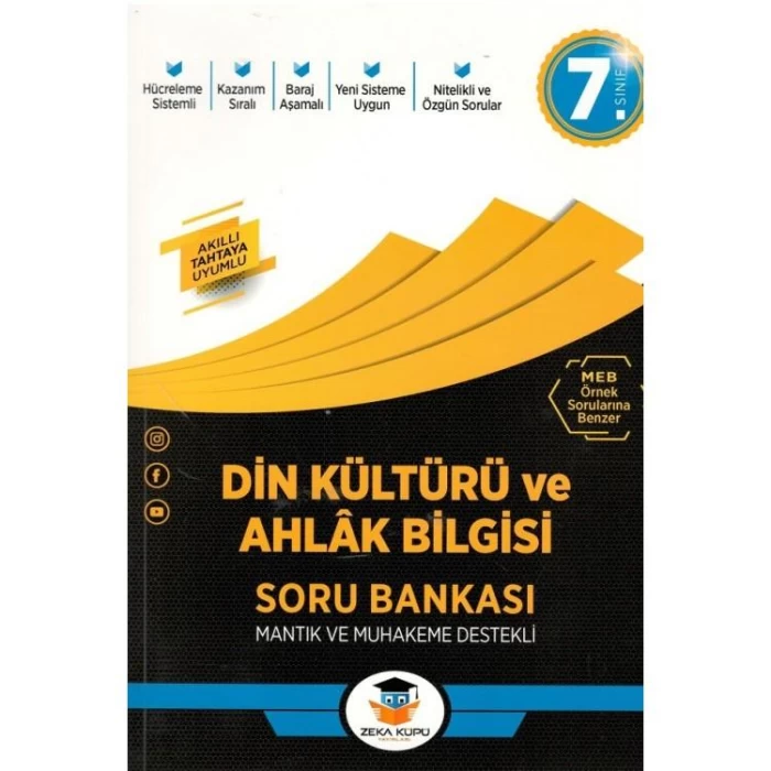 Zekaküpü 7.Sınıf Din Kültürü Ve Ahlak Bilgisi Soru Bankası 2020