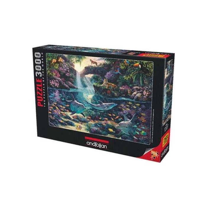 Anatolian Puzzle 3000 Parça Ormanın Derinliği / Jungle Paradise Ana.4908