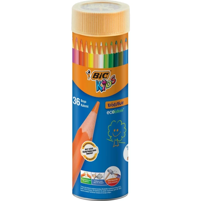 Bic Evo Kuruboya 36lı Metal Tüp. ( 968491 )