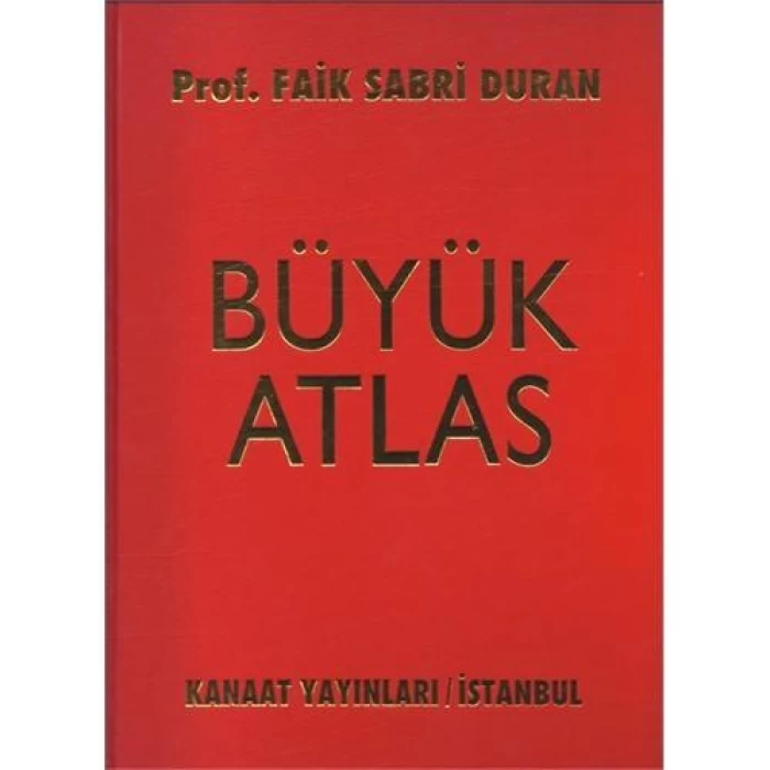 Kanaat Golden Büyük Atlas