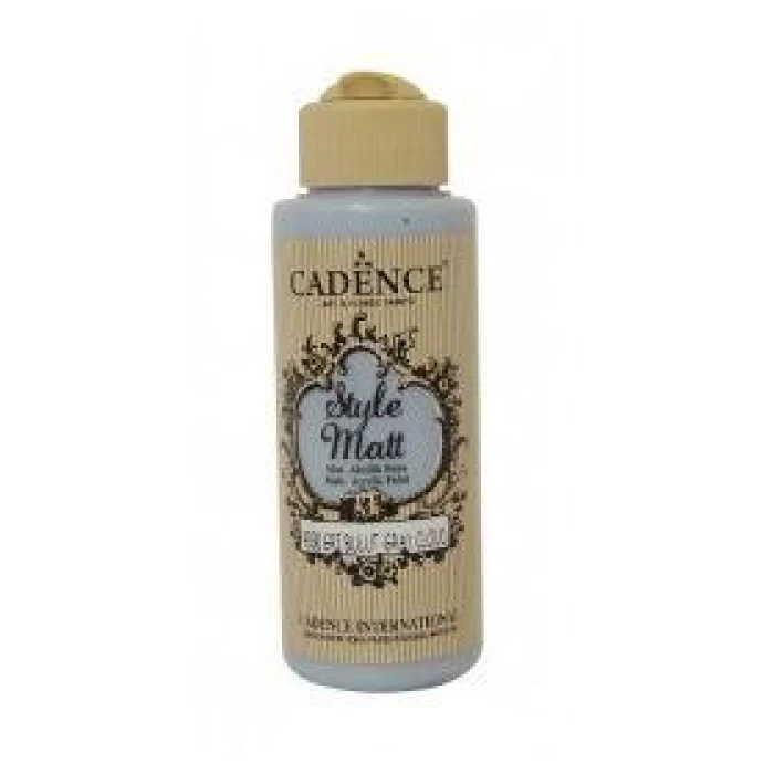 Cadence Style Mat Akrilik Boya S-9030 Gri Bulut 120ml