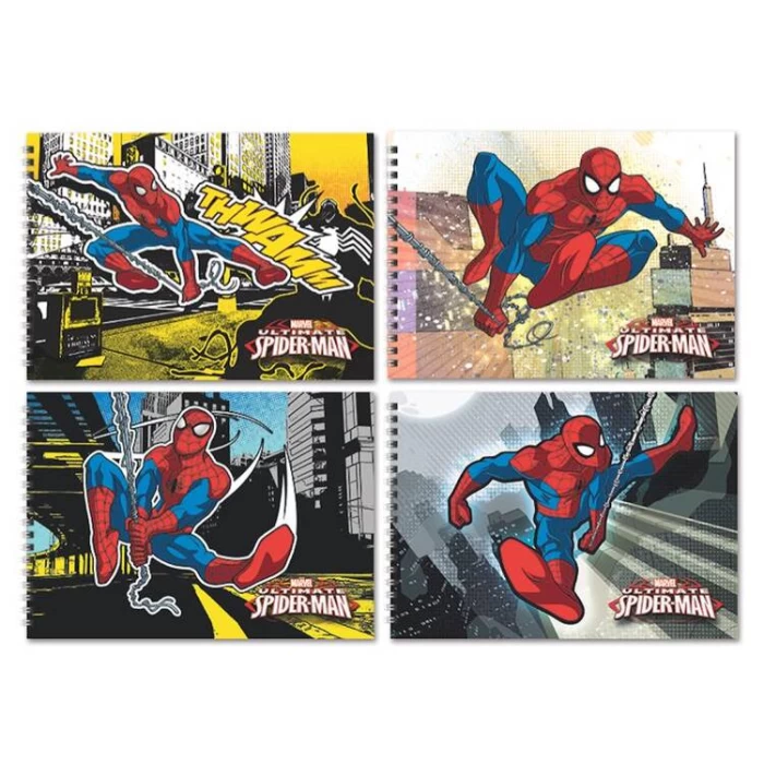 Keskin Spiderman 17*25 15 Yp.Resim Defteri 300115-06