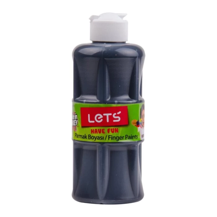 Lets Parmak Boyası 250ml Siyah L-5609