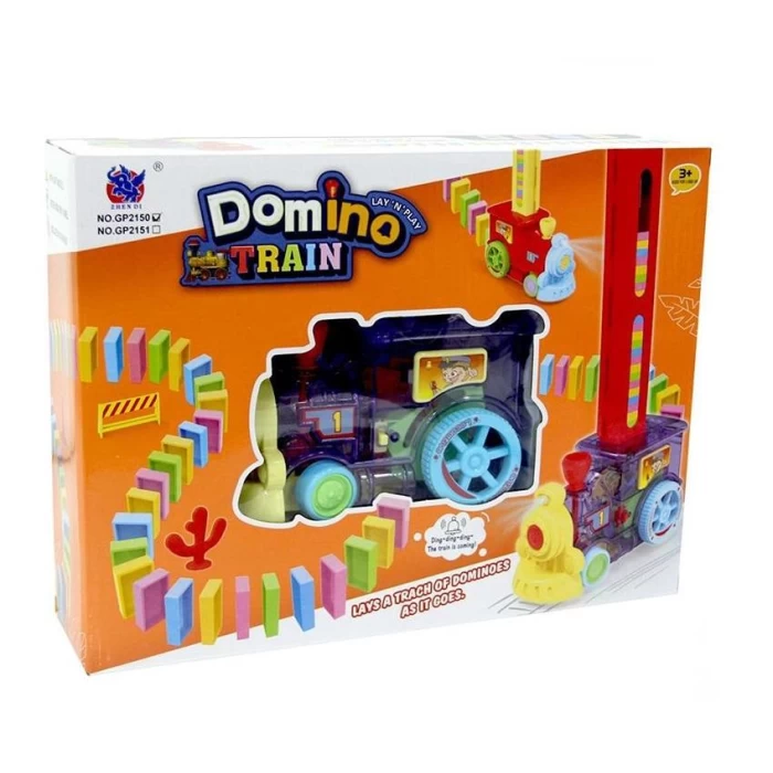 Cantoys Pilli Dominolu Tren Kutulu Can-Gp2150