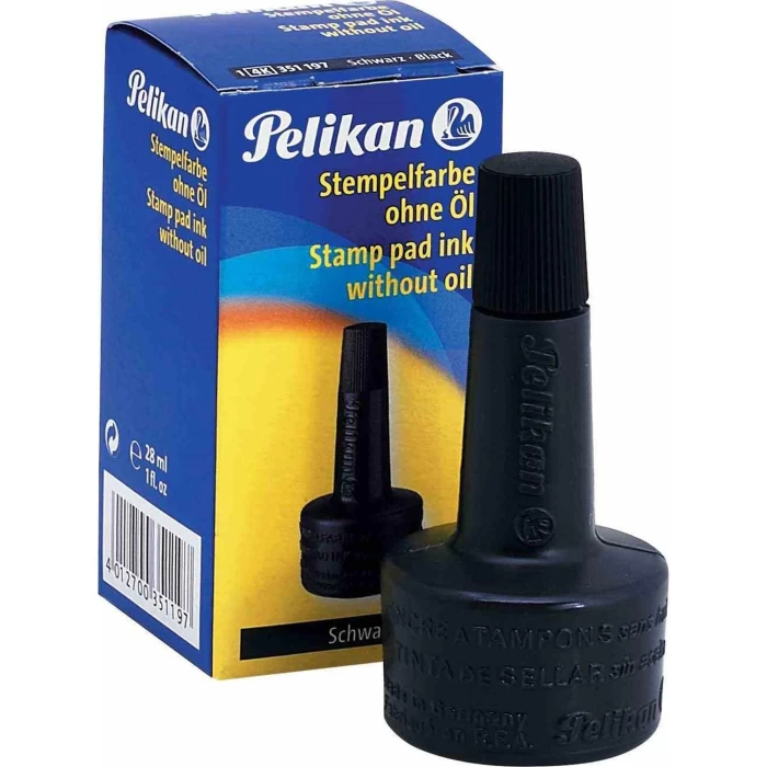 Pelikan Istampa Mürekkebi 28cc Siyah (351197)