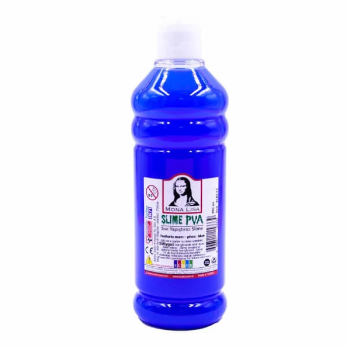 Südor Sıvı Yapıştırıcı Slime Fosforlu Mavi 500 Ml Sl05-13