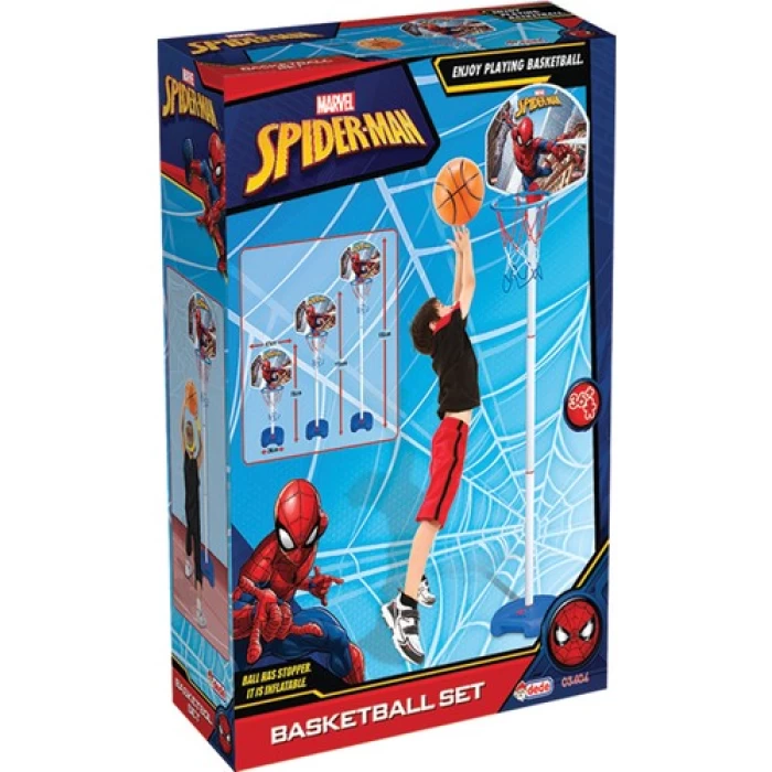 Dede Spıderman Büyük Ayaklı Basketbol Set Dede-03404