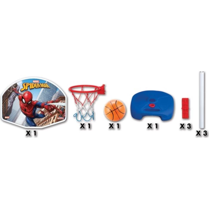 Dede Spıderman Büyük Ayaklı Basketbol Set Dede-03404