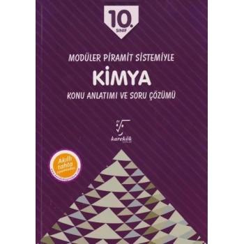 Karekök 10.Sınıf Kimya Konu Anlatımlı Modüler Piramit Sistemi