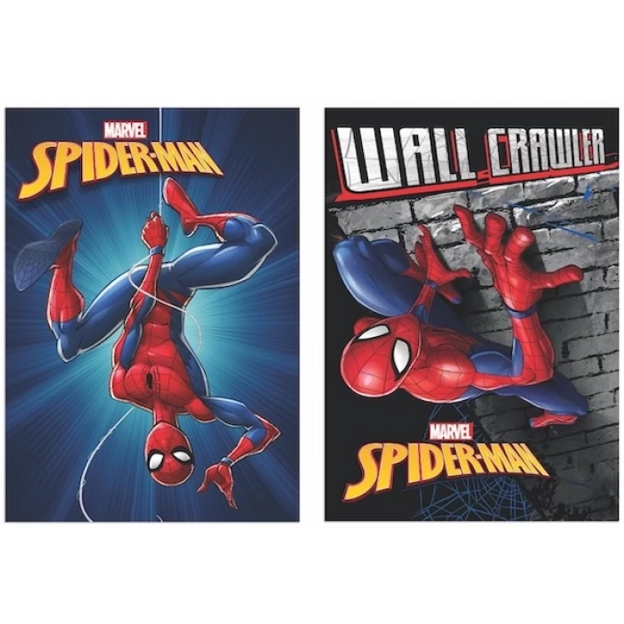 Keskin Spiderman A5 40 Yp.Kareli Pp Kp.Dikişli Defter 451002-06