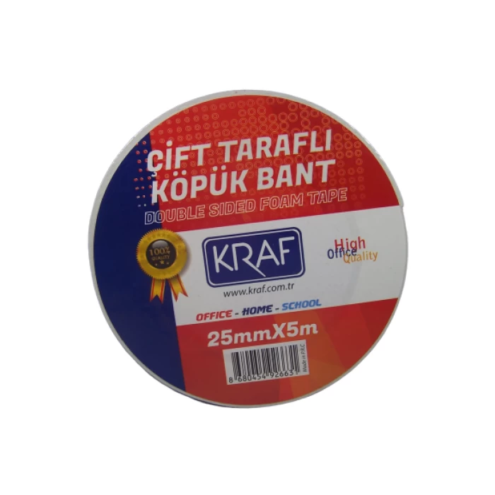 Kraf Köpük Bant 25mmx5m 5025g