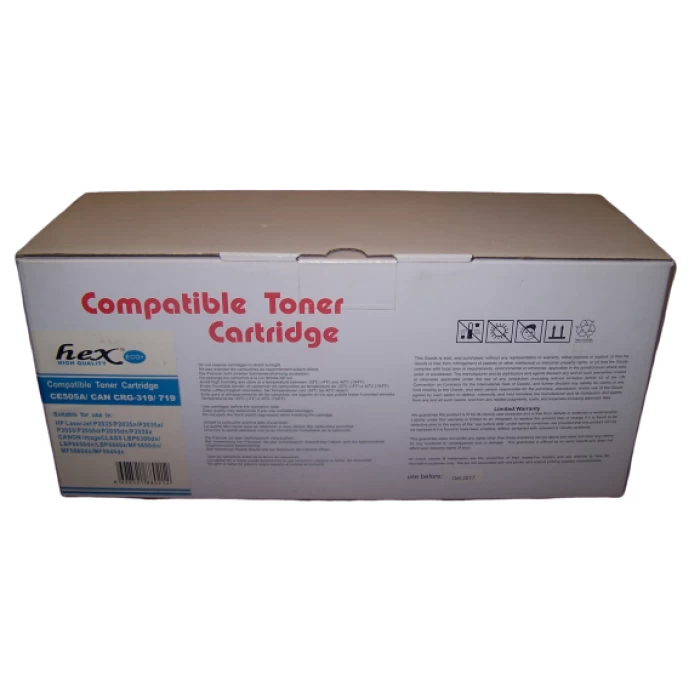 Hex Hp Ce505a P2035 Crg-319 P2050 Muadil Toner