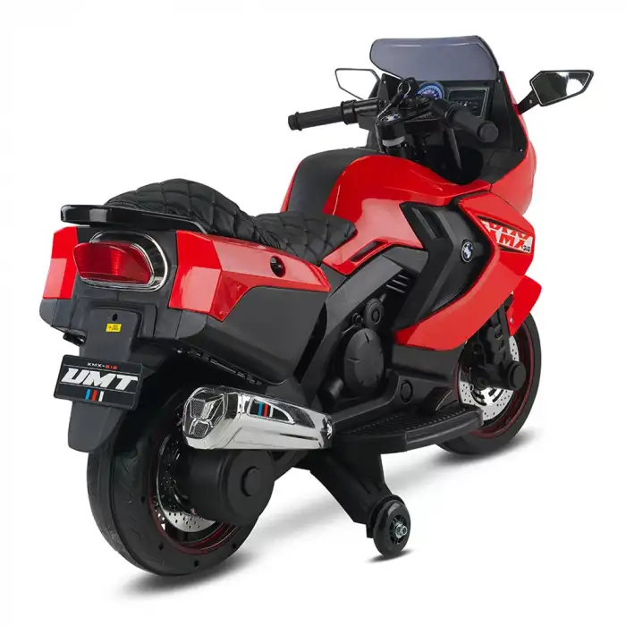 Babyhope Ledli Akülü Motor 438a (Xmx-316) Kırmızı 12v