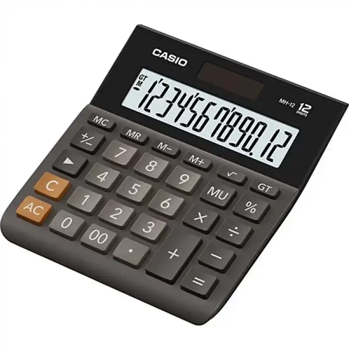 Casıo Hesap Makinesi Masaüstü Mh-12 12 Hane