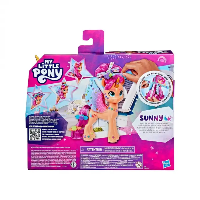Hasbro My Lıttle Pony Kurdele Saç Tsarımlı Sunyy Has-F3873