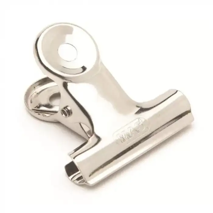 Mas Beyaz Metal Yaylı Kıskaç 30 Mm (Mas:940) 24Lü