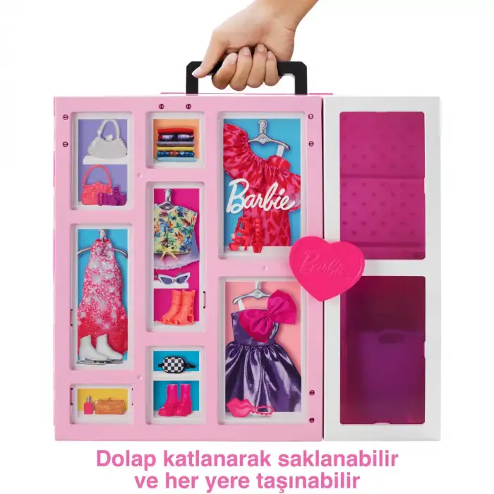 Mattel Barbıe Ve Yeni Rüya Dolabı Oyun Seti Mtl-Hgx57