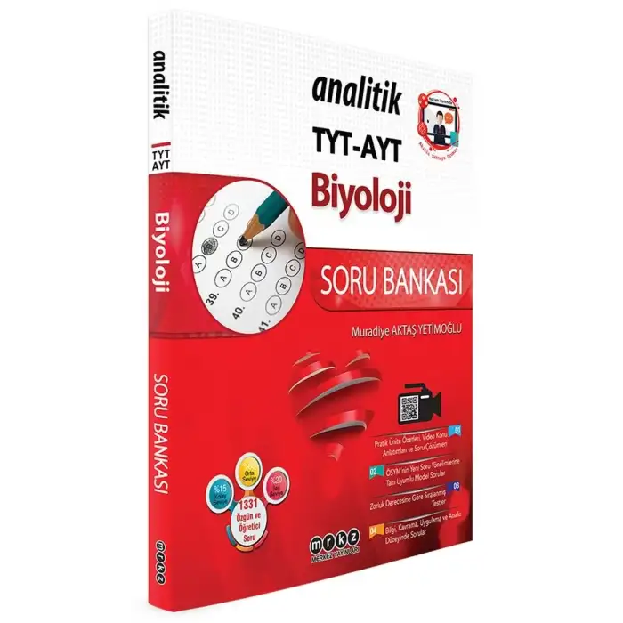 Merkez Tyt-Ayt Biyoloji Analitik Soru Bankası 2020