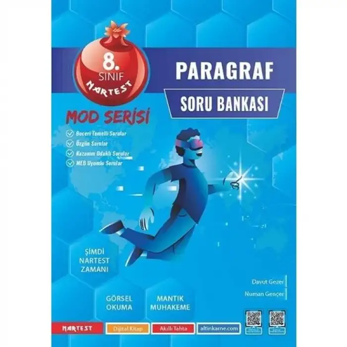 Nartest 8.Sınıf Mod Paragraf Soru Bankası