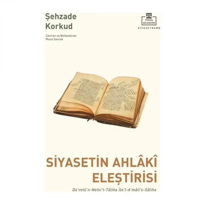 Timaş Siyasetin Ahlaki Eleştirisi