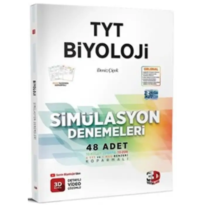 3d Tyt Biyoloji Similasyon Deneme 2025-26