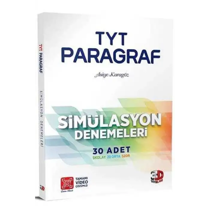 3D Tyt Paragraf Similasyon Denemeleri 2025-26