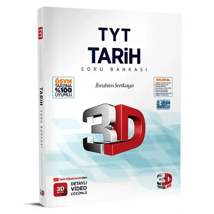 3D Tyt Tarih Soru Bankası 2024-25