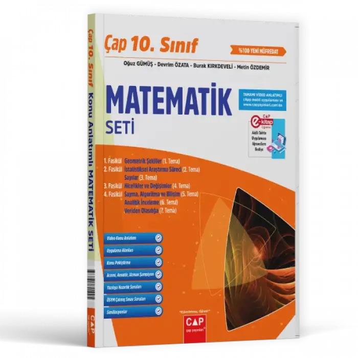 Çap 10.Sınıf Matematik Set 2025-26
