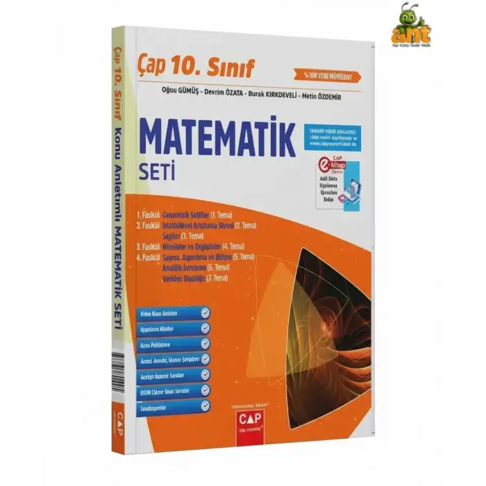 Çap 10.Sınıf Matematik Set 2025-26