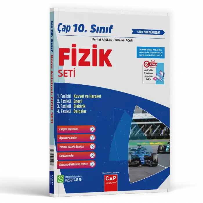 Çap 10.Sınıf Fizik Set 2025-26