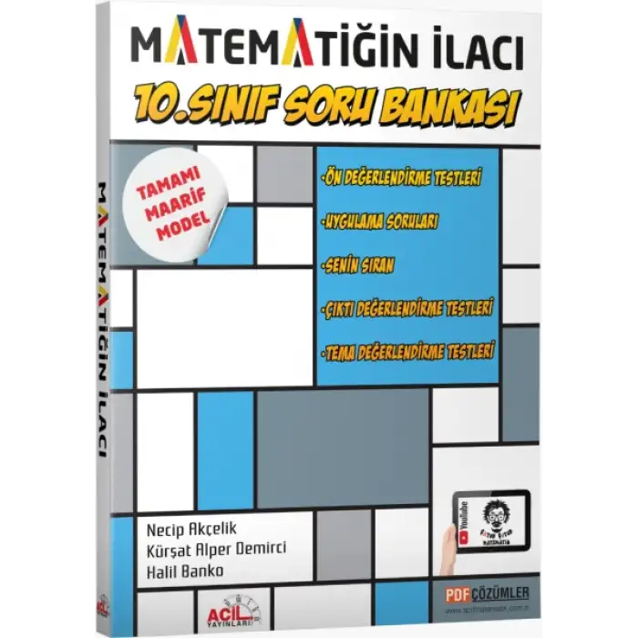 Acil 10.Sınıf Matematiğin İlacı Soru Bankası 2025-26