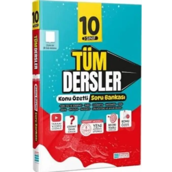 Evrensel 10.Sınıf Tüm Dersler Soru Bankası Maarif Model 2025 PASİF