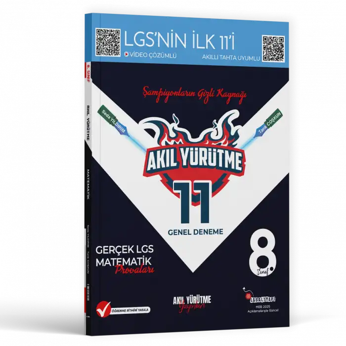 Akıl Yürütme Lgs Matematik 11Li Genel Deneme 2025-26
