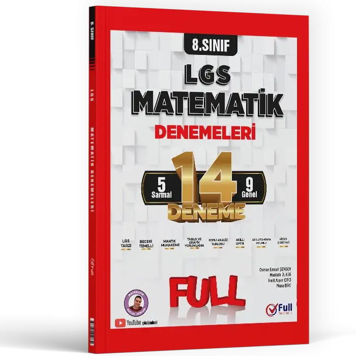 Full 8.Sınıf Matematik Deneme 14Li 2025